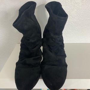 BCBG Generation - Black Booties -Size 10